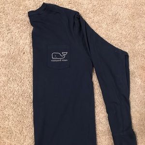Vineyard Vines Crewneck Longsleeve Pocket T Shirt